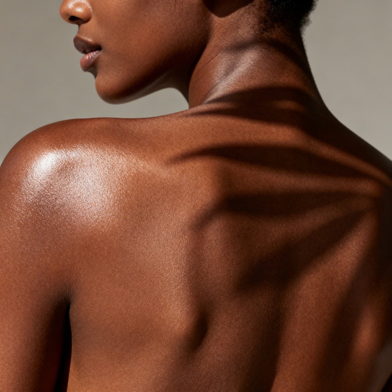 Healthy-looking nourished skin